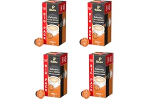 ‎TCHIBO Tchibo Cafissimo Vorratsbox Caffè Crema vollmundig Kaffeekapseln, 120 Stück – 4x 30 Kapseln (Kaffee, ausgewogen und vollmundig), nachhaltig & fair gehandelt