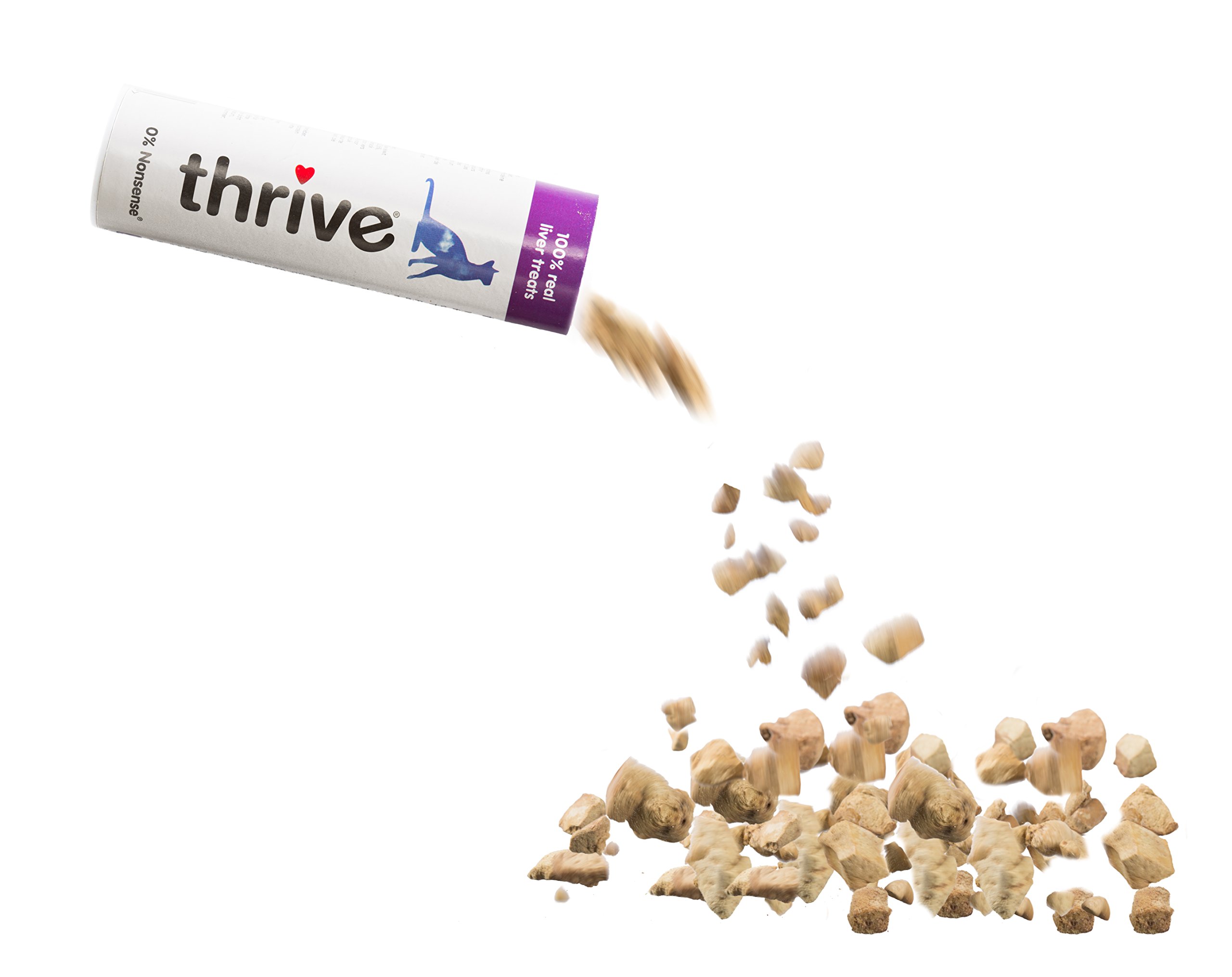 thrive Cat 100% CHICKEN LIVER TREATS 25g (PACK OF 12)
