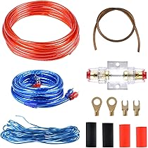 Kit Cablaggio Per Amplificatore Auto - Cavi RCA, Alimentazione E Fusibile Per Subwoofer - Foto 6