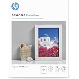 HP Premium Plus Photo Paper, CR676A, 20 hojas de papel fotográfico  brillante avanzado, compatible con impresoras de inyección de tinta, 13 x  18 cm, peso del material de impresión 300 g/m² :