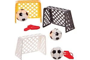 Baker Ross FN210 Fotbollsmålset - 8-pack, små fotbollsleksaker, fyll i fotbollspåsar