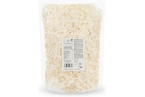 KoRo - Chips di cocco bio senza zuccheri aggiunti 1 kg - 100% cocco - Snack & Topping - Non zuccherato