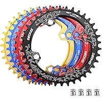 DJC Bike Chainring Asymmetrical 96BCD Round/Oval for XT SLX M6000