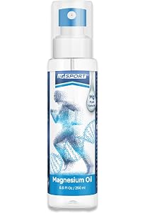 PraNaturals Reines Totes Meer Magnesiumöl Spray 250ml, Vegan und ...