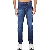 London Hills Men's Regular Fit Mid Rise Cotton Jeans for Man | Straight Fit Jeans for Man | Pant | Mens Bottom Wear | Pants |