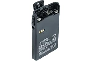 vhbw batteria compatibile con Midland CT410, CT400, CT210, CT200, CT-710, CT-32 radio (1200mAh, 7,4V, Li-Ion) + clip