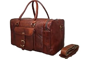 Jaald 50 cm, prawdziwa skóra, torba weekendowa, bagaż podróżny, torba podróżna, torba sportowa, bagaż podręczny, wodoszczelna torba Duffel dla mężczyzn i kobiet, na prezent