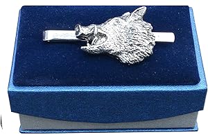 WILLIAM STURT FINE PEWTER Alfiler de Corbata Cabeza de Jabalí Hecho a Mano.