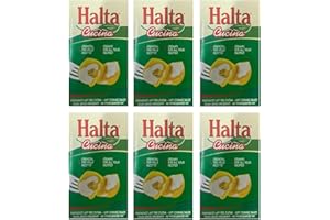 6x Halta Cucina Preparato Alimentare UHT per Cucina Cremige Zubereitung UHT für die Küche Ideal für Pasta, Saucen, Pizza Kochsahne Sahne 1000ml
