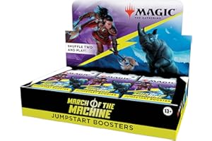 MAGIC THE GATHERING Magic: The Gathering March of the Machine Jumpstart Booster Box, 18 Packs