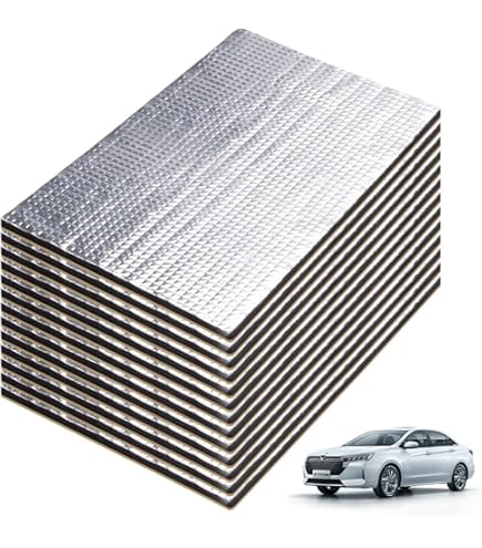 9Pc Zelfklevende Auto Geluiddempende Mat Geluid De