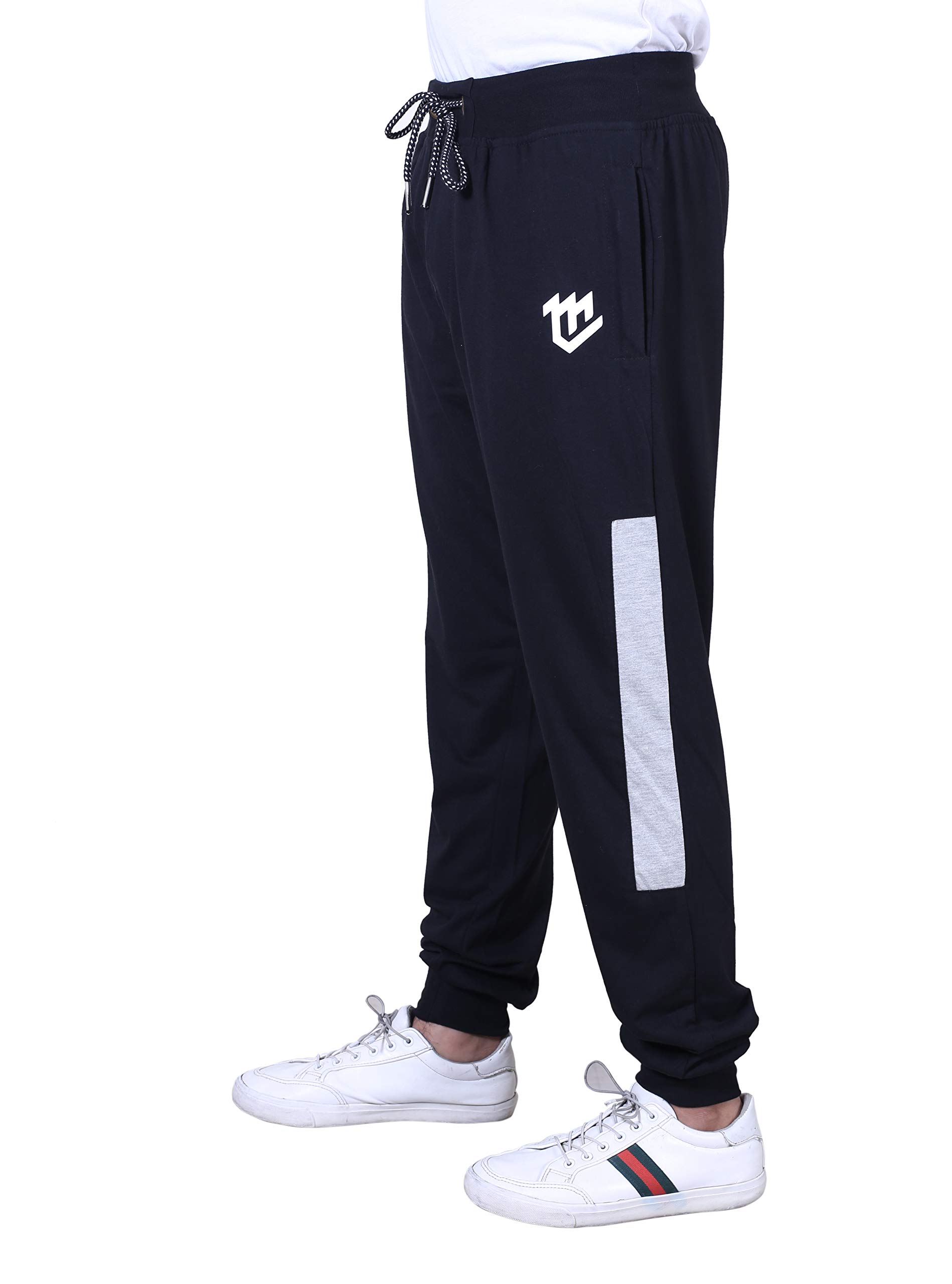 MARK LOUIIS Men's Regular Fit Track pants