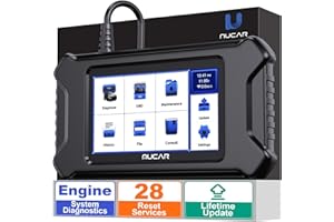 MUCAR CS90 Car Diagnostic Tool, ECM + 28 Lifetime Free Reset, Check Engine System, Oil/BRAKE/SAS/DPF/IMMO/ETS/Injector Coding Maintenance, OBD2 Scanner, OBD2 Code Reader Scan Tool