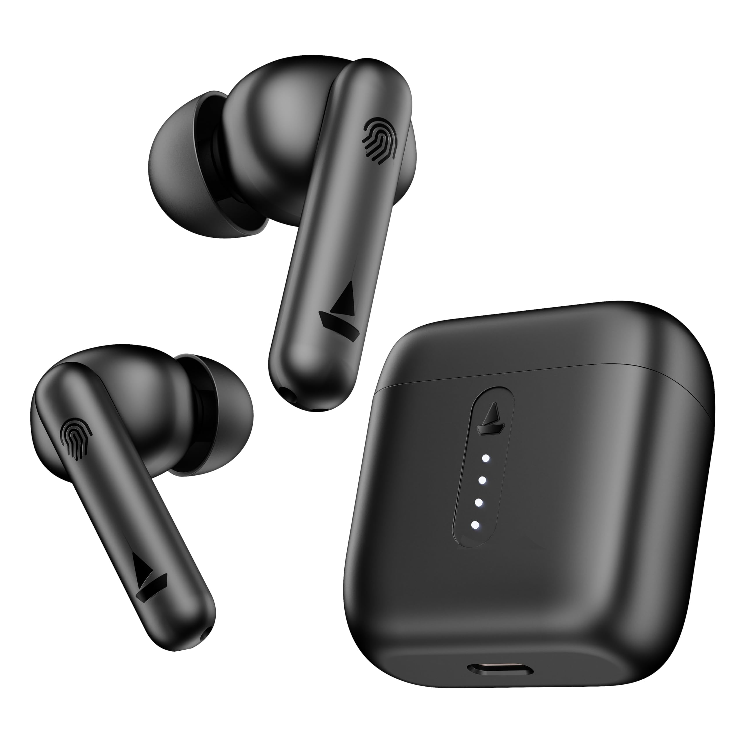 boAt Airdopes 141 Bluetooth Truly Wireless in Ear Ear Buds w/ 45H Playtime,Low Latency Mode for Gaming, ENx Tech, IWP, IPX4 W