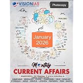 Buy Vision IAS Monthly Current Affairs Magazine, January 2026 ...