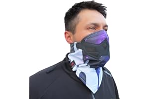 Grace Folly Half Face Mask for Cold Winter Weather. Use This Half Balaclava for Snowboarding, Ski, Motorcycle. (Many Colors)