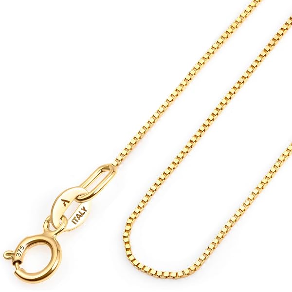 CARISSIMA Collana In Oro Giallo 9 Carati Con Ciondolo Tartaruga - Catena Regolabile 41-46 Cm - Gioiello Italiano