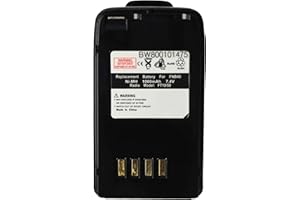 vhbw 1 x akumulator kompatybilny z Yaesu Vertex FT-10R, VXA-100, FT-50R, FT-40R krótkofalówka, Walkie Talkie (1000 mAh, 7,4 V, NiMH) + klips do paska - zamiennik do FNB-40, FNB-41