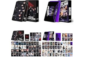 SAMSHINE Kpop Merch Ateez Lomo Cards LIMITLESS 110 pièces Ateez 2023 Cartes Photo Ateez The World EP.2 : OUTLAW Cartes Ateez Mini Photo Cards pour fans