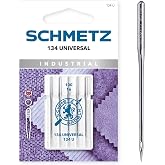 SCHMETZ | 134 Universal | 100/16 | 5 Needles for sewing machines | 134 U | with 2 mm round end for high speed sewing machines