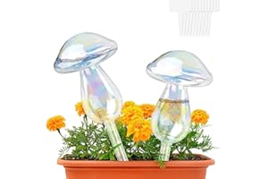 HGRGHH Lot de 2 Boules d'Irrigation pour Plantes, 130 ML Globe d'arrosage, Automatique Boule d'irrigation pour Plante d'Intérieur et d'Extérieur