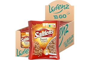 ‎LORENZ SNACK WORLD LORENZ | Saltletts Pausen Cracker | 20 x 40g | vegan