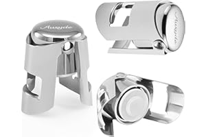 Ausyde champagne tappo vino in acciaio INOX tappo di bottiglia vuoto super Seal scintillante Saver 3 confezione