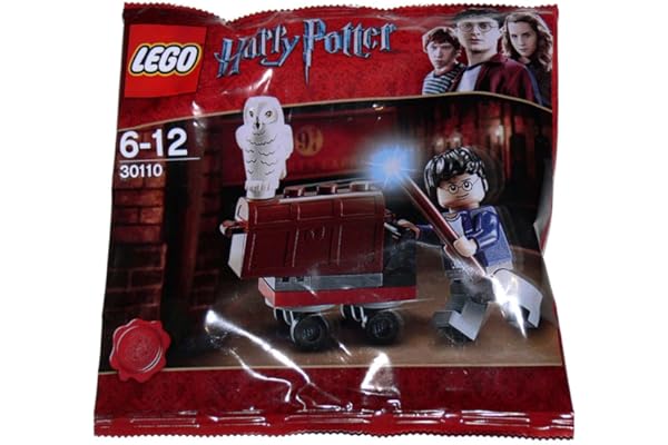 LEGO Harry Potter: King's Cross Trolley Avec Hedwig Hibou Et Harry Mini-Figurine Jeu De Construction 30110 (Dans Un Sac)