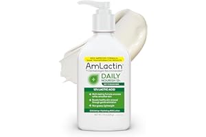AmLactin Daily Moisturizing Body Lotion | Instantly Hydrates, Relieves Roughness | Powerful Alpha-Hydroxy Therapy Gently Exfoliates | Smooths Rough, Dry Skin | Paraben-Free 7.9 oz.