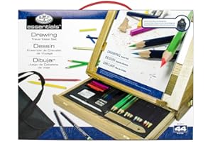 Royal & Langnickel Drawing Art Easel Set in Easy to Store Bag, Blue