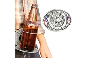 Kaxenig Flaschenschnalle, Gürtelschnalle Buckle Bier Kopf Gürtel, Gürtelschnalle Mit Bierhalter Für Flaschen Und Dosen, Mit Bierhalter Bierkopfgürtel Flaschenschnalle