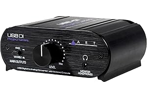 ART USB DI USB a trasformatore bilanciato XLR convertitore analogico