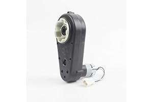 SIRAMBER Power Car Wheels Gearbox 6 Volt Motor for Kid Trax Ride On Rollplay 6 Volt Mini Cooper S VW Bus BMW i8 Audi R8 Spyder Chevy Silverado Truck