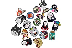 WGCHAIE 20 Piezas Adornos De Zapatos PVC, Decoración de Zapatos de Dibujos Animados, Decoración de Zuecos, accesorios de zapatos para niños y niñas, Fiesta de Cumpleaños Regalo