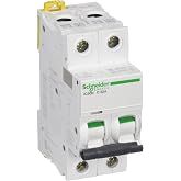Schneider Electric A9F75232 Automatic Magnetothermal Switch Ic60N, 2P, 32A, D Curve