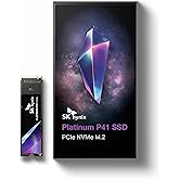 SK Hynix Platinum P41 2TB SSD PCIe NVMe Gen4 M.2 2280 | bis zu 7.000 MB/s | 176-lagigem NAND Flash PS5 Intern SSD