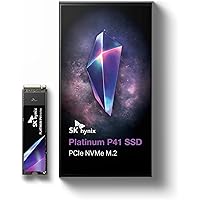 SK hynix Platinum P41 2TB SSD Interne M.2 2280 PCIe NVMe Gen4 | Fino a 7000MB/s | con memoria flash NAND a 176 strati | Gamin