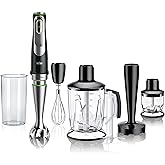 Braun MultiQuick 9 MQ 9147X hand mixer with &ndash; Active PowerDrive and SplashControl, puree making stick, vegetable crusher, mixer, part