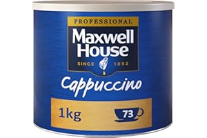 Maxwell House Cappuccino Instant Coffee Boîte de 1kg