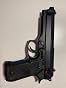 Réplique Beretta M92 FS Noir - Culasse Métal Spring 0.5J - Licence Officielle Beretta