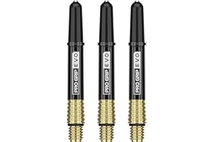 TARGET DARTS Target Pro Grip Evo Aluminium Dartschäfte und Nylon Obere Hälfte Schäfte Dartpfeil