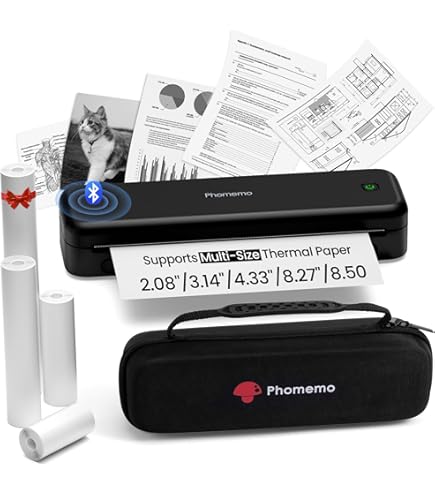 MUNBYN Storage Carrying Case Compatible With Peripage ITP01