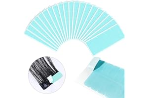 ‎EBANKU EBANKU 240 Stücke Ersatztapes für Tape In Hair Extensions Ersatztapes Klebestreifen Hohe Klebekraft Haar Klebeband für Haarverlängerungen Haareinschlag (Grün)