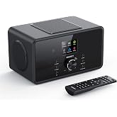 MAJORITY-DAB+ile &ccedil;oğunluk İnternet radyosu | Bard 2.1 stereo ses, FM, Bluetooth'lu DAB radyo, WLAN akıllı radyo | subwoofer, 