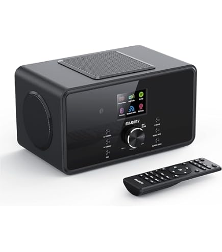 Imperial DABMAN I160 DAB+ Internetradio Bluetooth - Schwarz Mit Integrierter Uhr