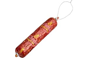 WURSTBARON® Chorizo Salami, saucisse à grignoter extra forte, épicée à 3 millions de Scoville, assaisonnement avec piment et goût légèrement fumé, 190 g