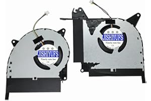 JISHIYUFS Sostituzione Nuova CPU+GPU Ventola di raffreddamento per Asus ROG Strix RTX Scar II GL704 GL704GM GL704GV GL704GW GL704GM-DH74 GL704GV-DS74 GL704GW-PS74 G715GW FL2D DCF 12 V