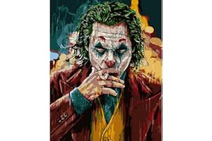 HOMALZ Paint by Numbers Kids Adults Children Beginner, DIY Painting by Number on Canvas Oil Painting Colour with Brushes and Acrylic Pigment 40 x 50cm Paintings Kits for Home Decorations Gifts