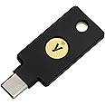 Yubico - YubiKey 5C NFC - Clé de sécurité pour l'authentification à Deux facteurs (2FA), Connexion Via USB-C ou NFC, protège 