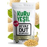 Kuru Yeşil Doğal Beyaz Dut Kurusu 150 gr - Şekersiz ve Katkısız, Geleneksel Y&ouml;ntemlerle Kurutulmuş, S&uuml;per Gıda, Doğal Enerji 